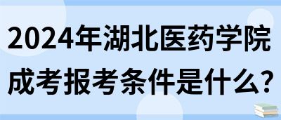 2024年湖北医药学院成考报考条件是什么？(图1)
