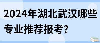 2024年湖北武汉哪些专业推荐报考？